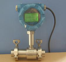 渦輪(lun)流量計外(wài)形圖