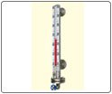 側裝式磁(cí)翻闆液位(wèi)計