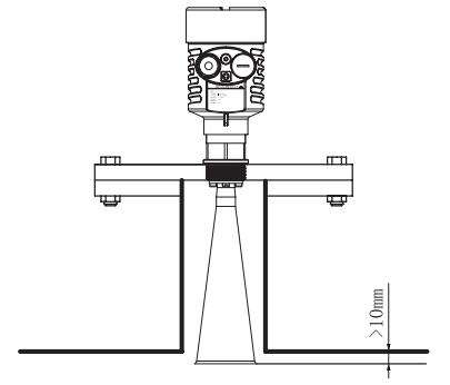 調(diao)頻雷達(da)物位/液(ye)位計安(ān)裝圖