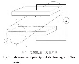 電磁流(liu)量計測量(liàng)原理圖