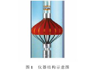 渦輪流(liú)量計在傘式(shì)集流器結構(gòu)圖