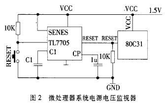 電磁流(liu)量計微(wēi)處理器(qì)系統電(dian)源電壓(yā)監視器(qi)圖示