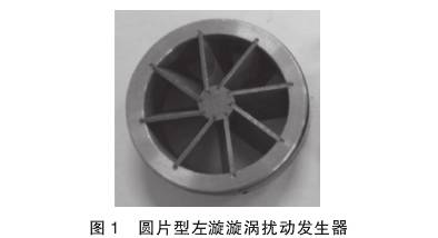 V錐(zhuī)流量計圓片(piàn)型左漩漩渦(wo)擾動發生器(qì)