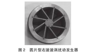 V錐流量計圓(yuan)片型右漩漩(xuan)渦擾動發生(sheng)器
