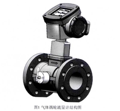 智能氣體(tǐ)渦輪流量(liàng)計結構圖(tu)