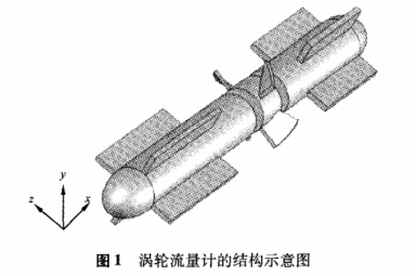 渦輪流量計(jì)結構圖示