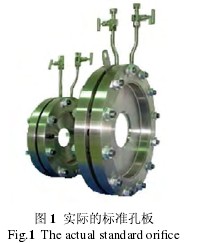 實際(jì)的标準(zhun)孔闆示(shì)意圖