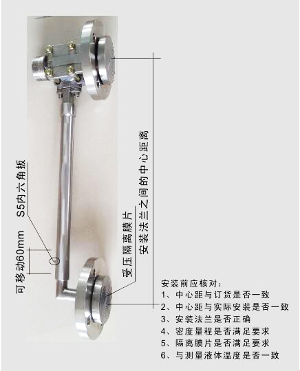 側裝型差壓(yā)式密度計圖示