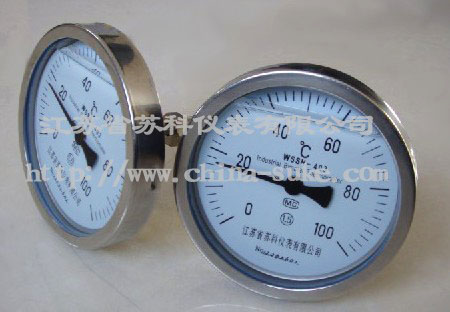耐震雙金屬溫度(du)計